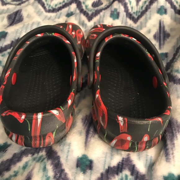 red hot chili pepper crocs